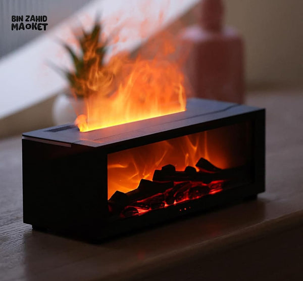 FLAME DESIGN AROMA HUMIDIFIER – LED AMBIENT LIGHT