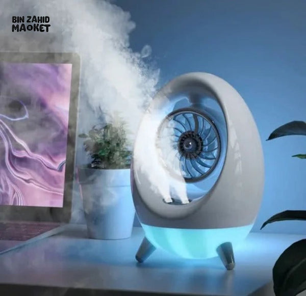MINI OVAL SHAPE PORTABLE HUMIDIFICATION FAN
